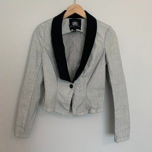 Denim Tuxedo Jacket